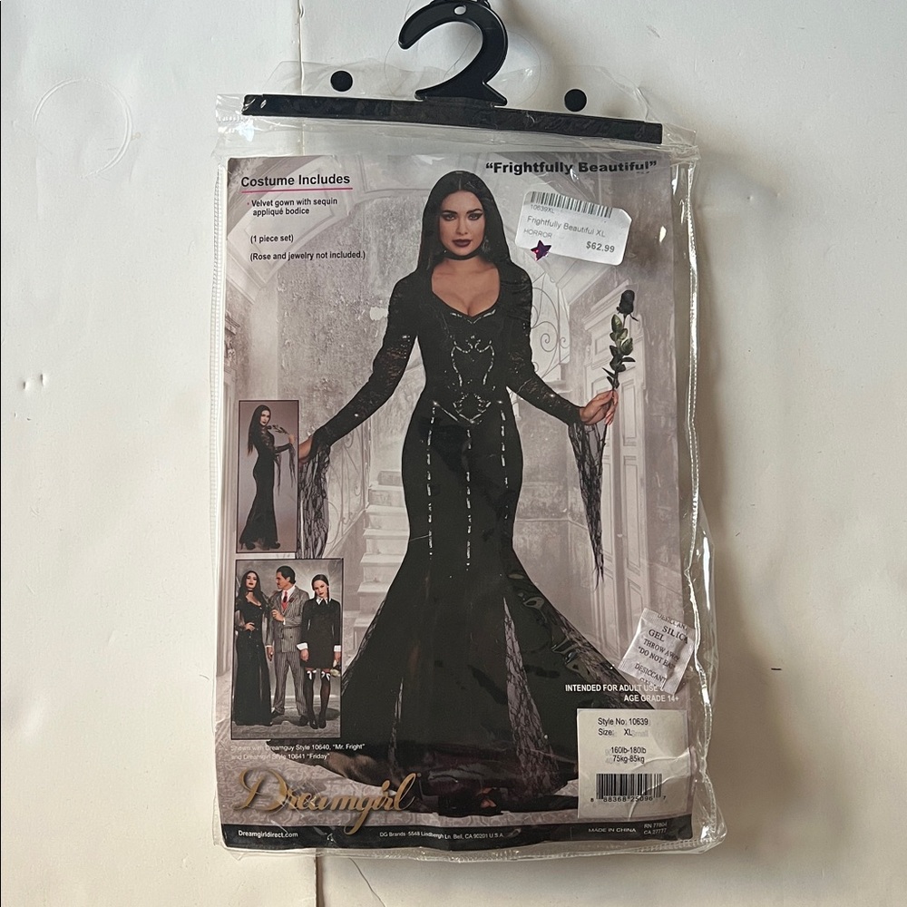 Sexy Frightfully Beautiful Halloween Gown NWT - Picture 15 of 16